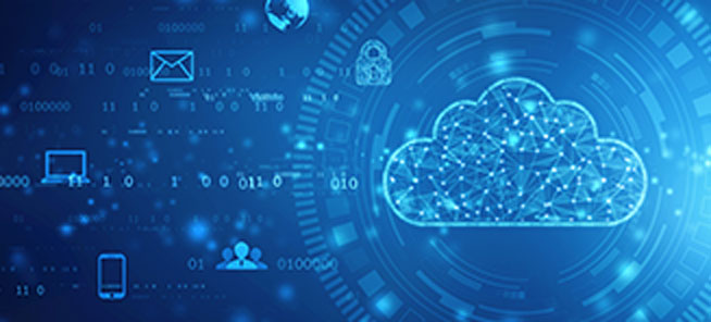 Graphic depicting cloud synced collaboration with Lutron Connect